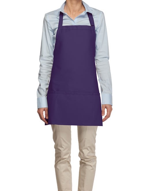 Short Bib Aprons in Purple